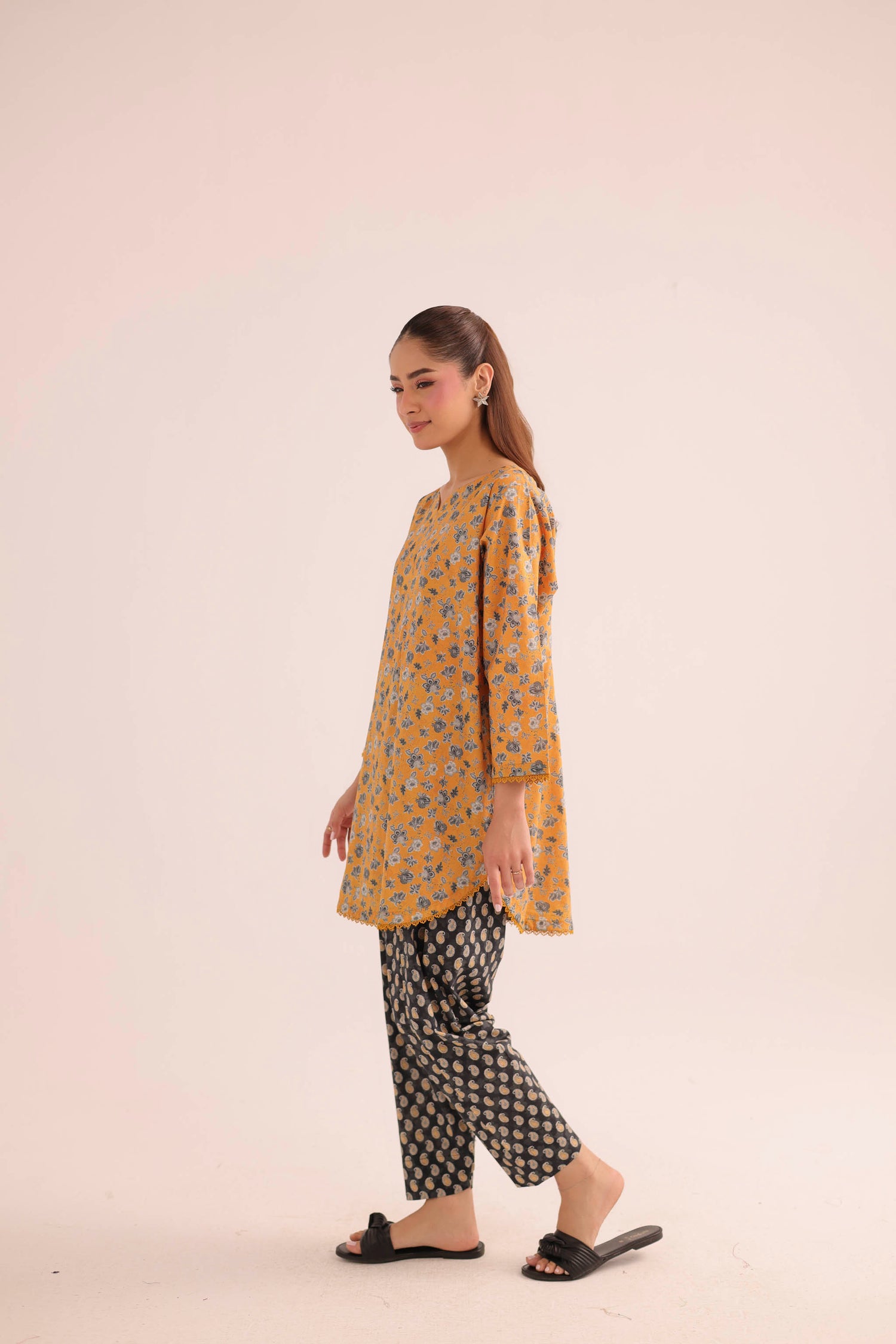 2PC Summer Lawn Dress- PRT L42189