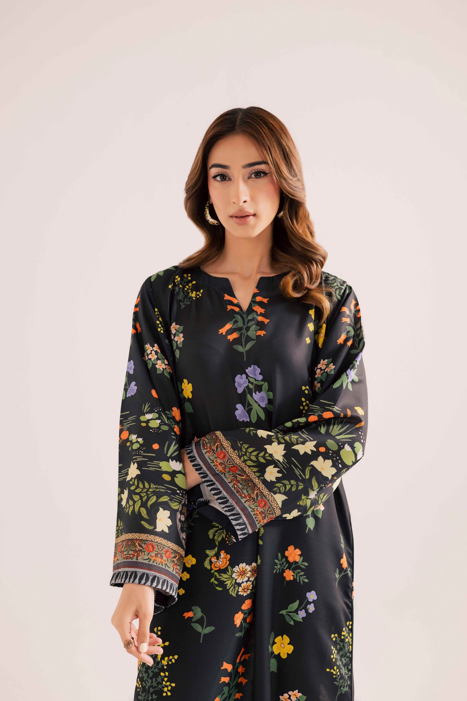 KF01 - Printed Kaftaan