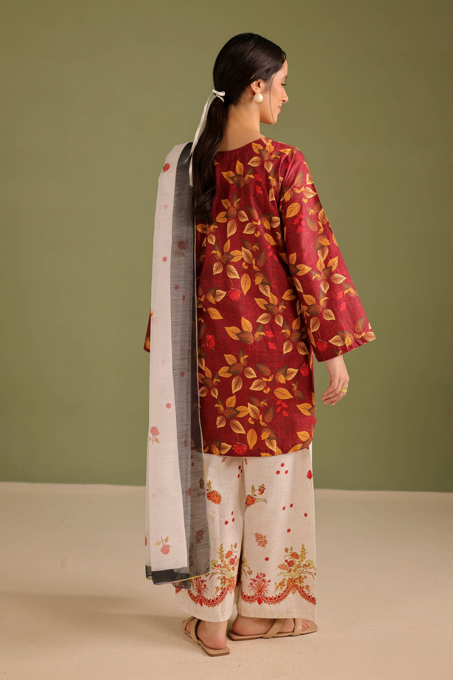 3PC Printed Lawn Suit - 42669