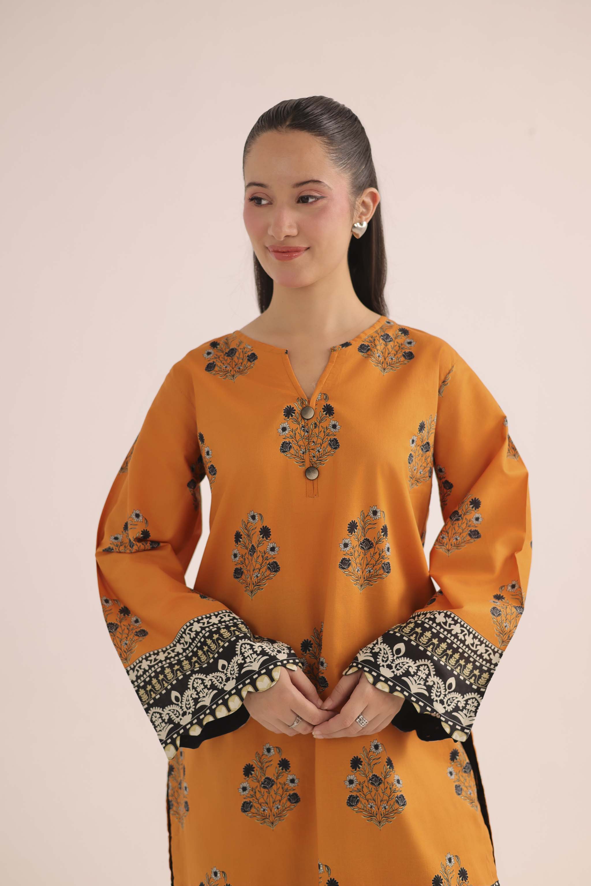 2PC Summer Lawn Dress- PRT L42981