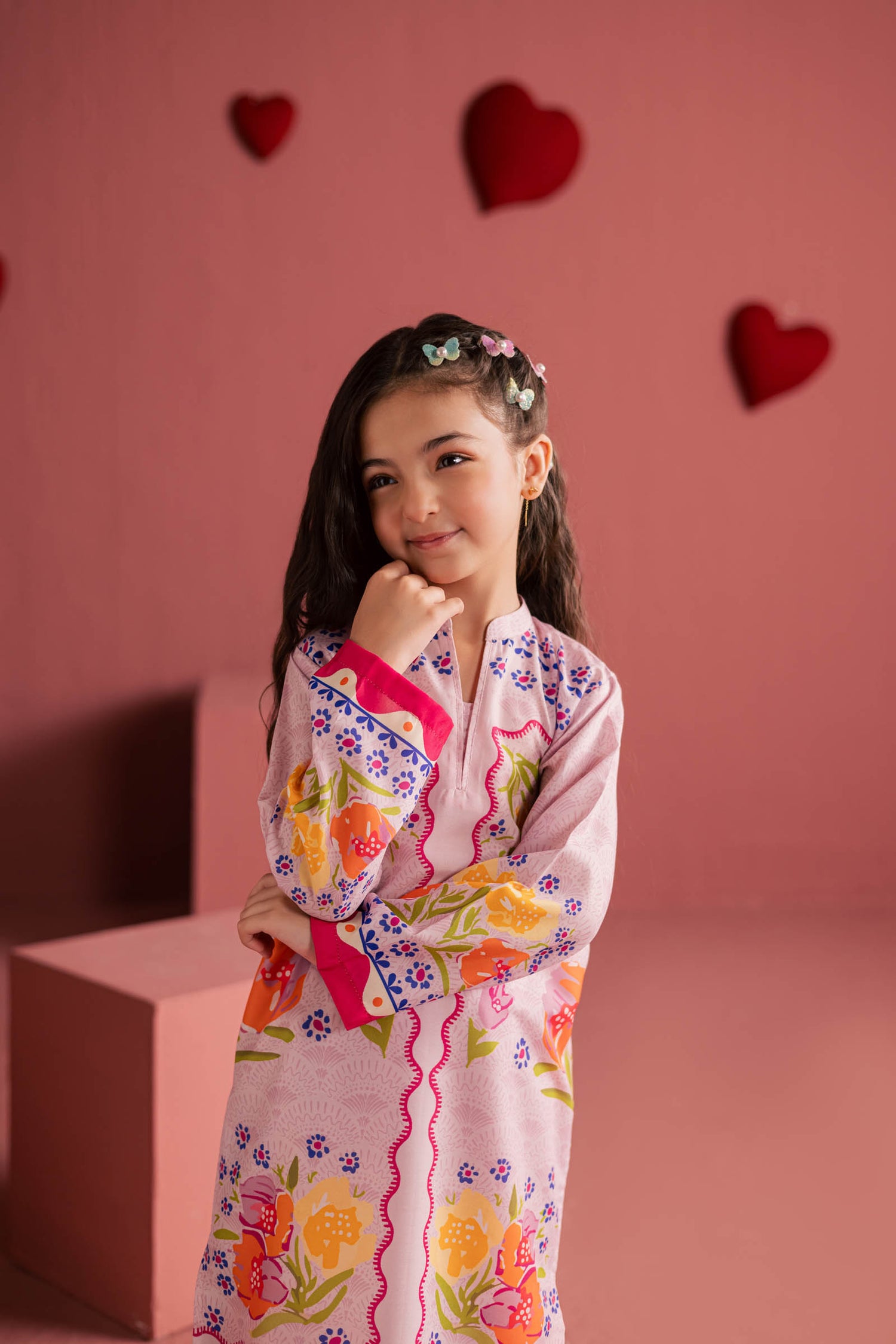 Kids 2PC Summer Dress-FS100