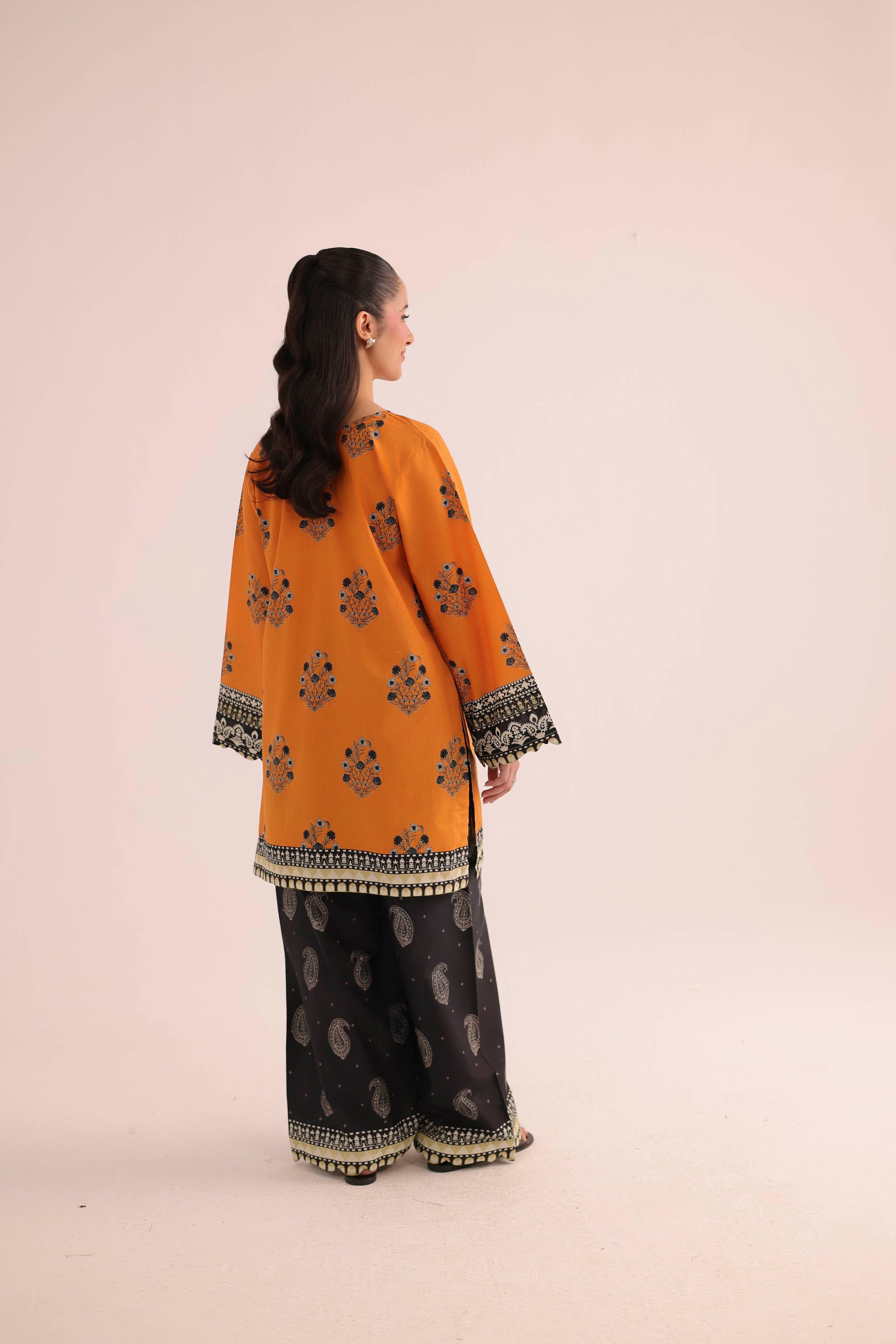 2PC Summer Lawn Dress- PRT L42981