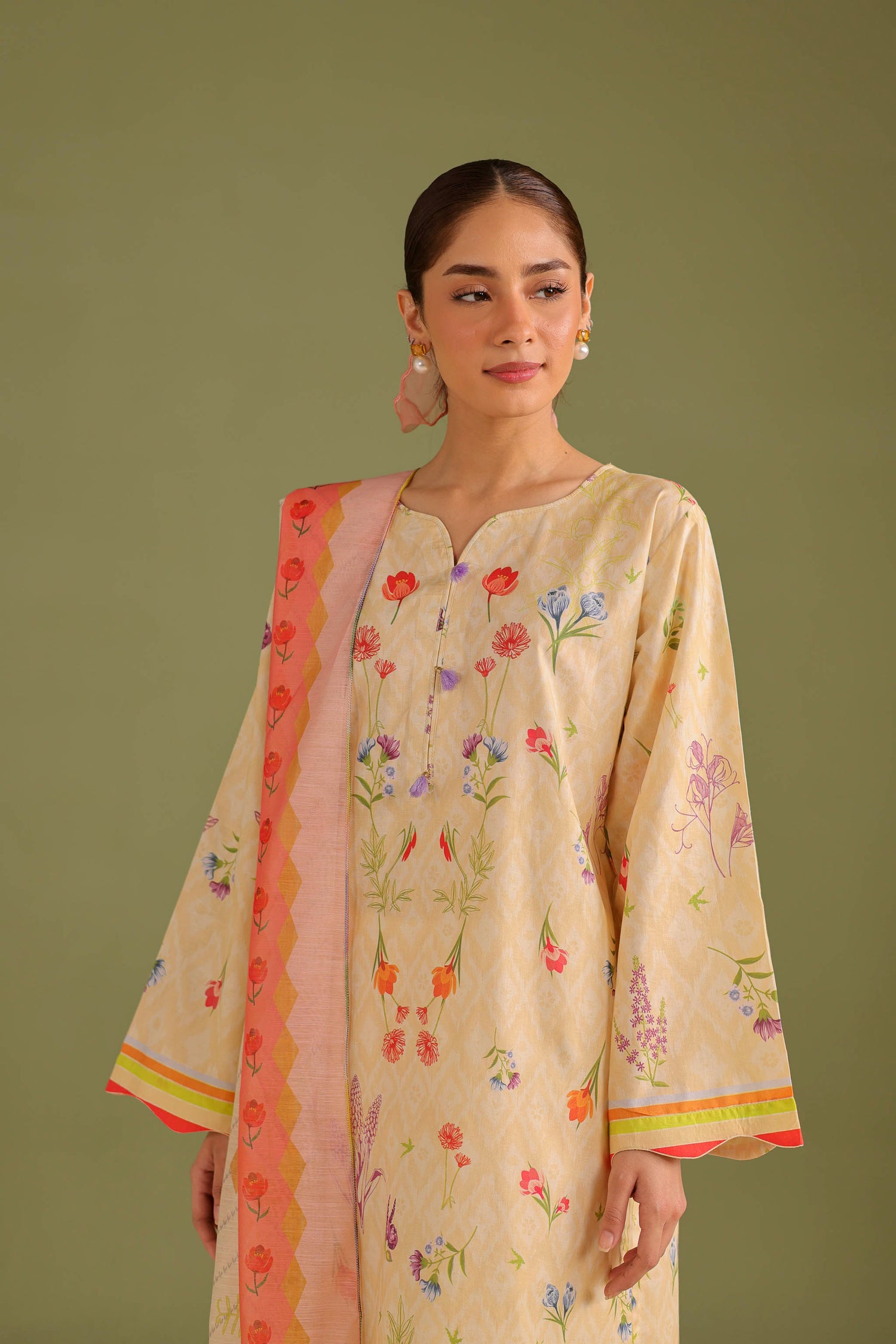 3PC Printed Lawn Suit - 42677