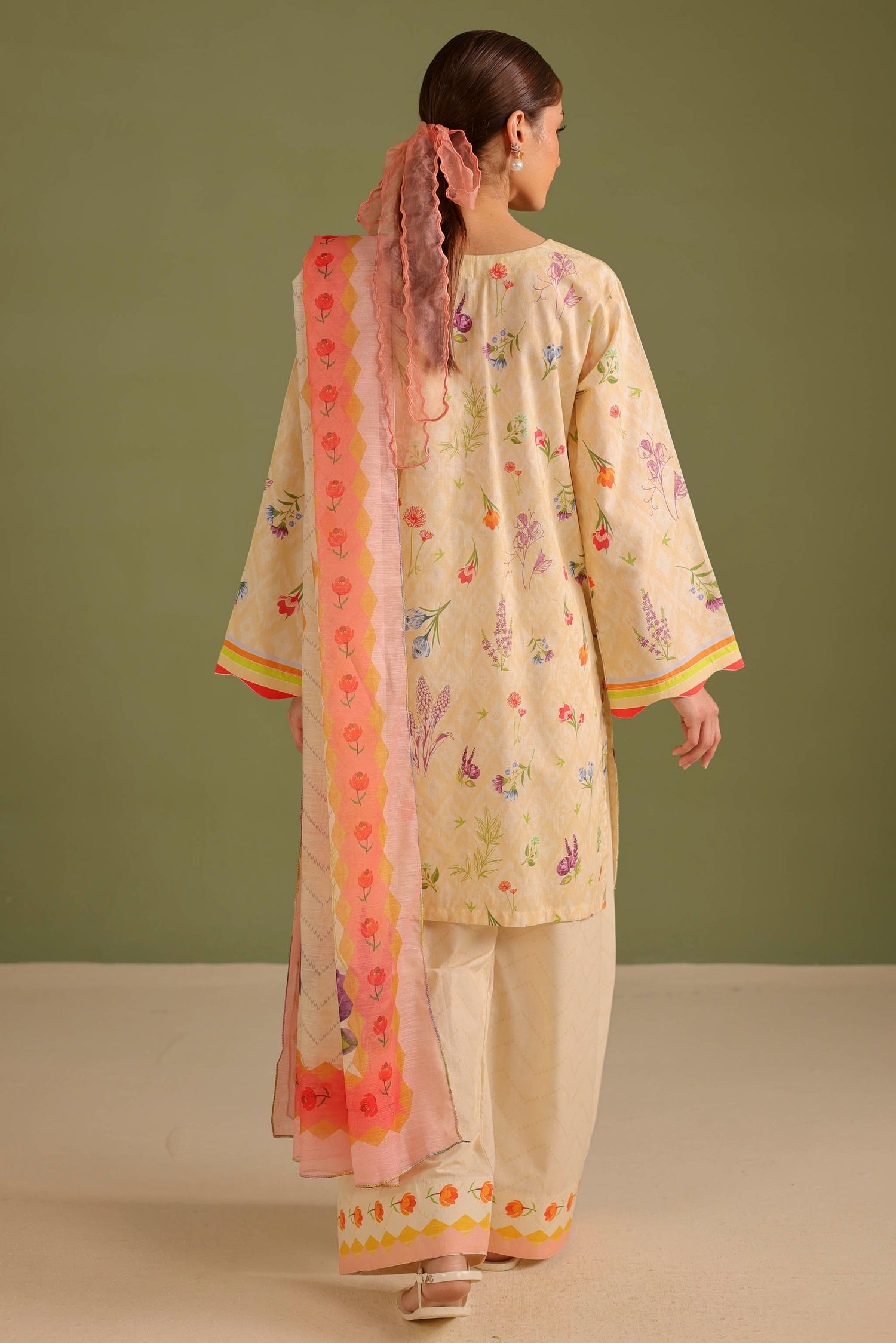 3PC Printed Lawn Suit - 42677