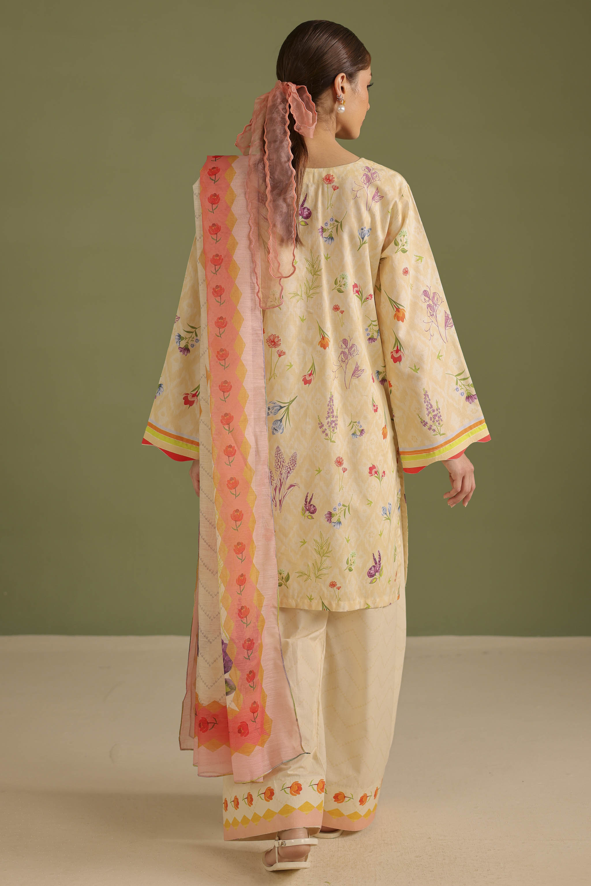 3PC Printed Lawn Suit - 42677