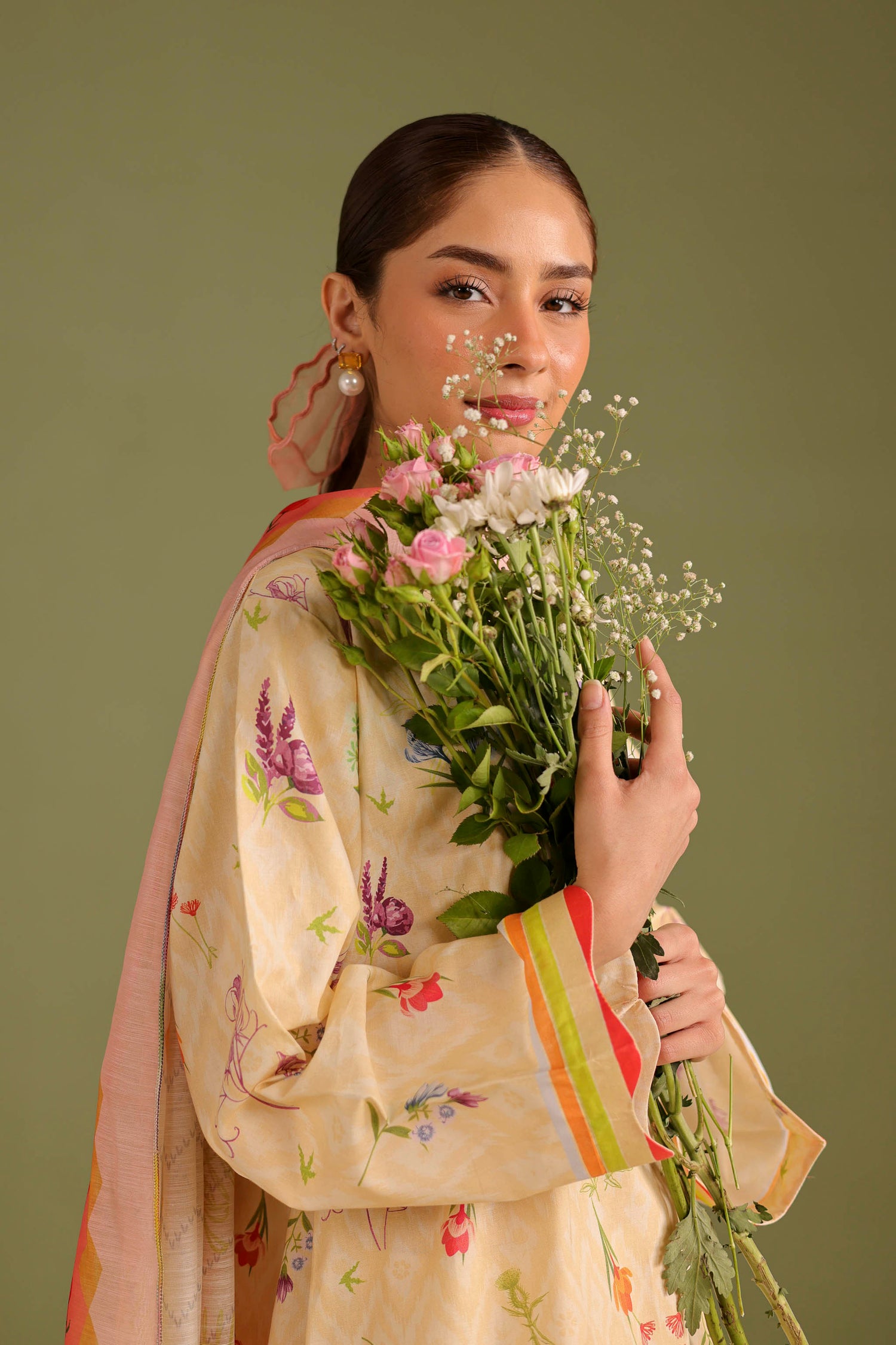 3PC Printed Lawn Suit - 42677