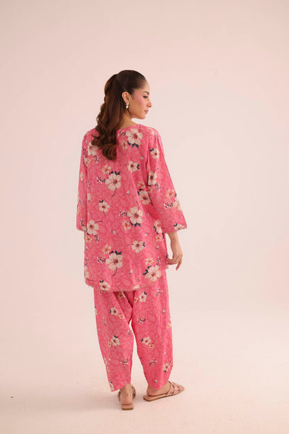 2PC Summer Lawn Dress- PRT L42185