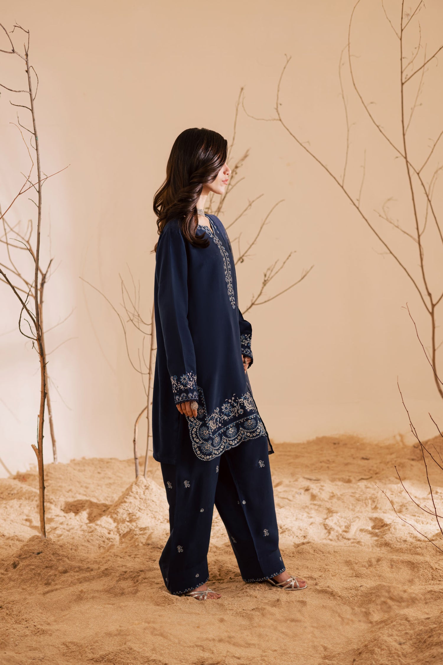 3PC Luxury Embroidered Dress- RSRB05