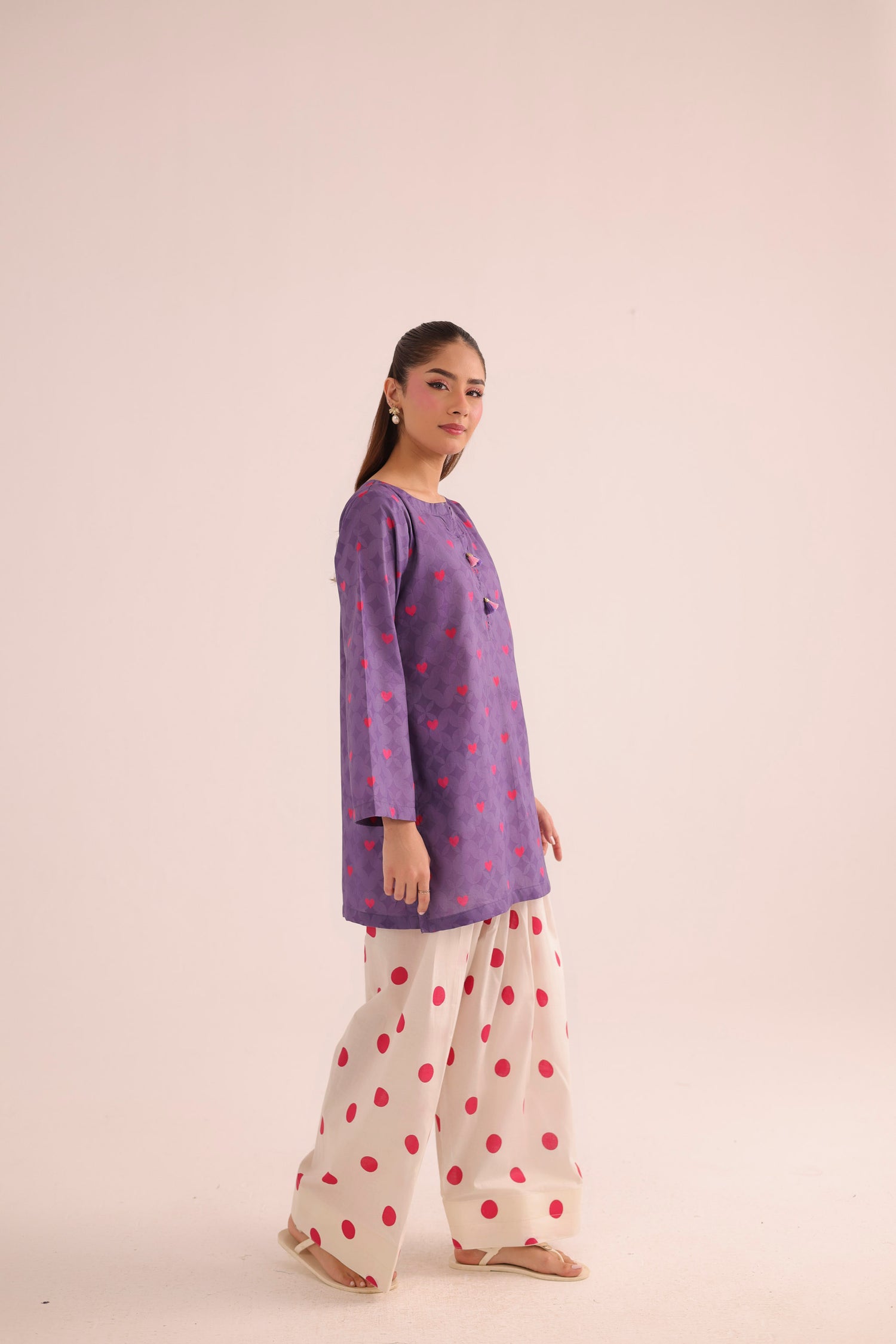 2PC Summer Lawn Dress- PRT L42730