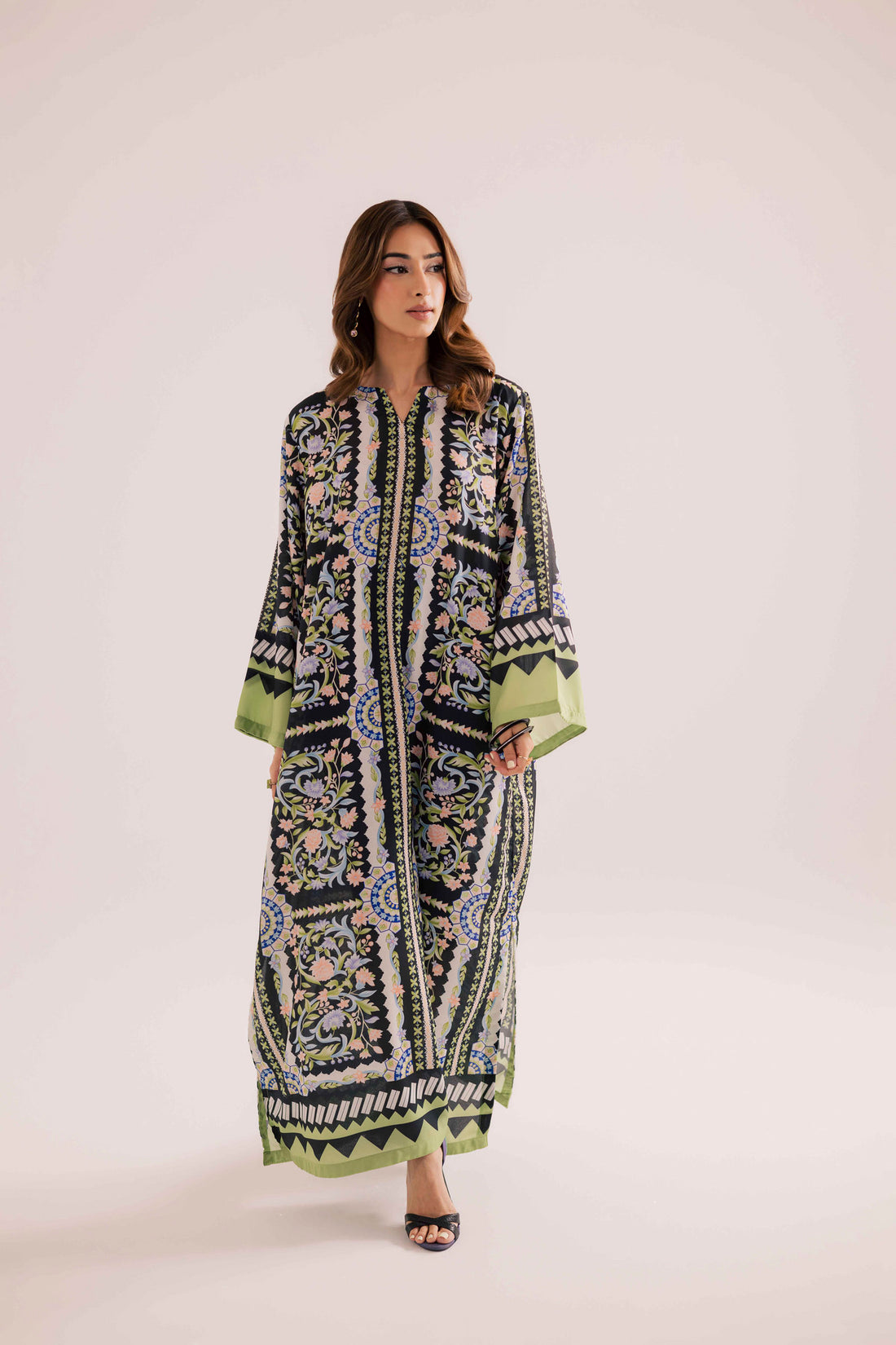 KF04 - Printed Kaftaan