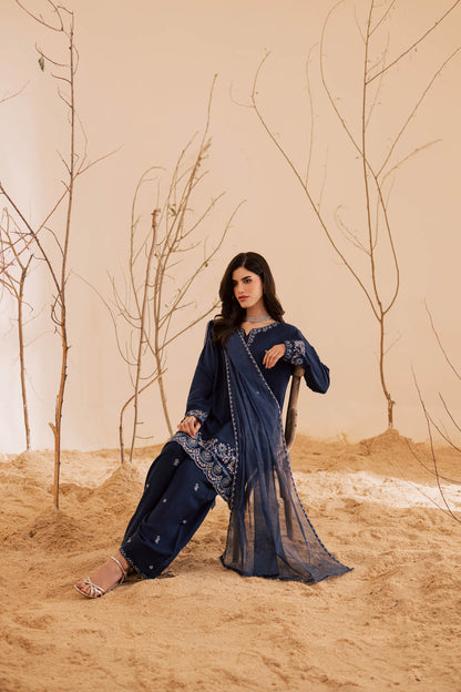 3PC Luxury Embroidered Dress- RSRB05