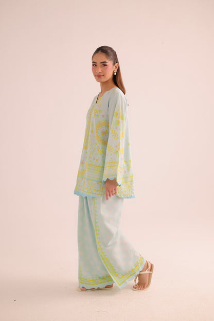 2PC Summer Lawn Dress- PRT L42724