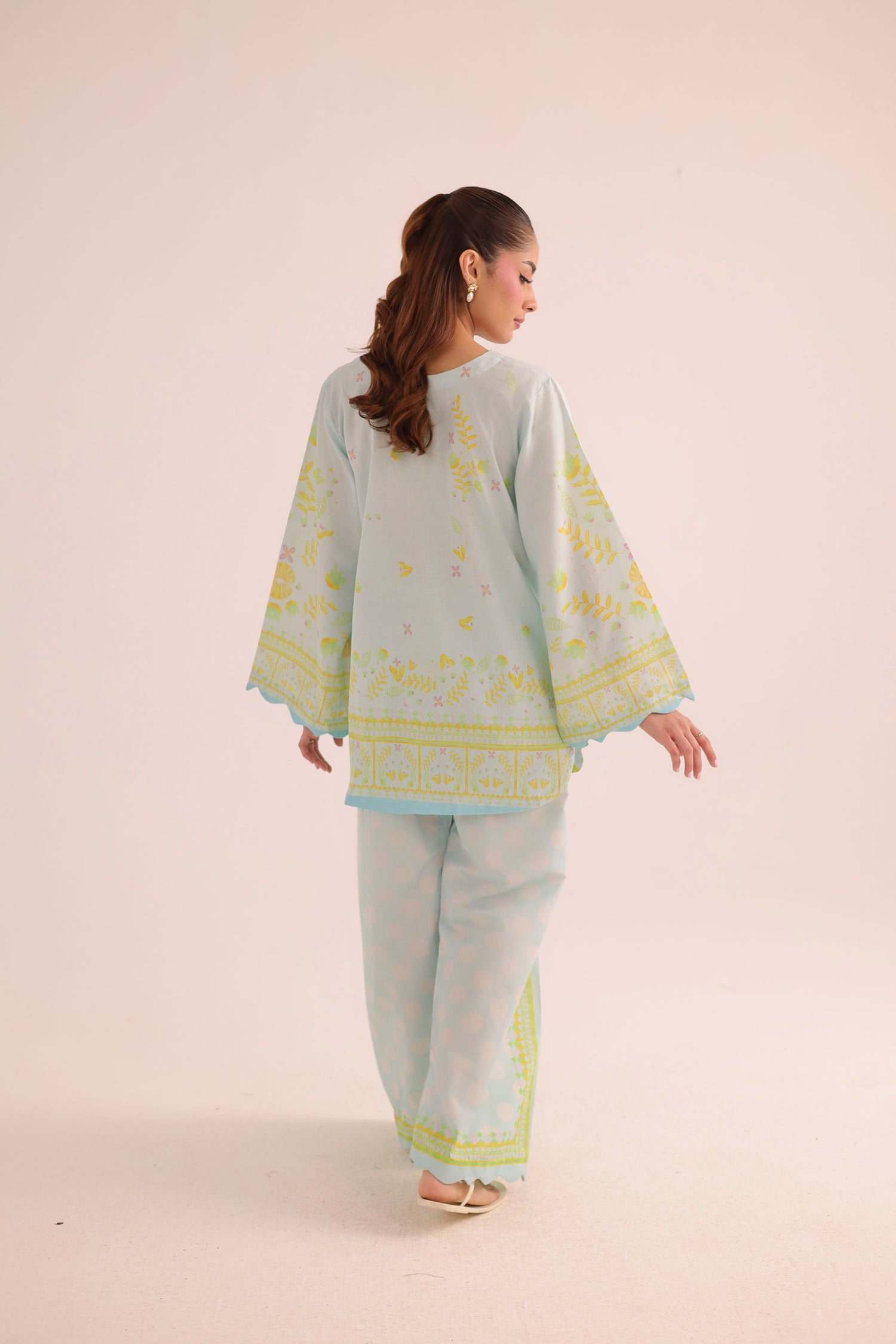 2PC Summer Lawn Dress- PRT L42724