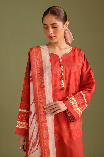 3PC Printed Lawn Suit - 42666