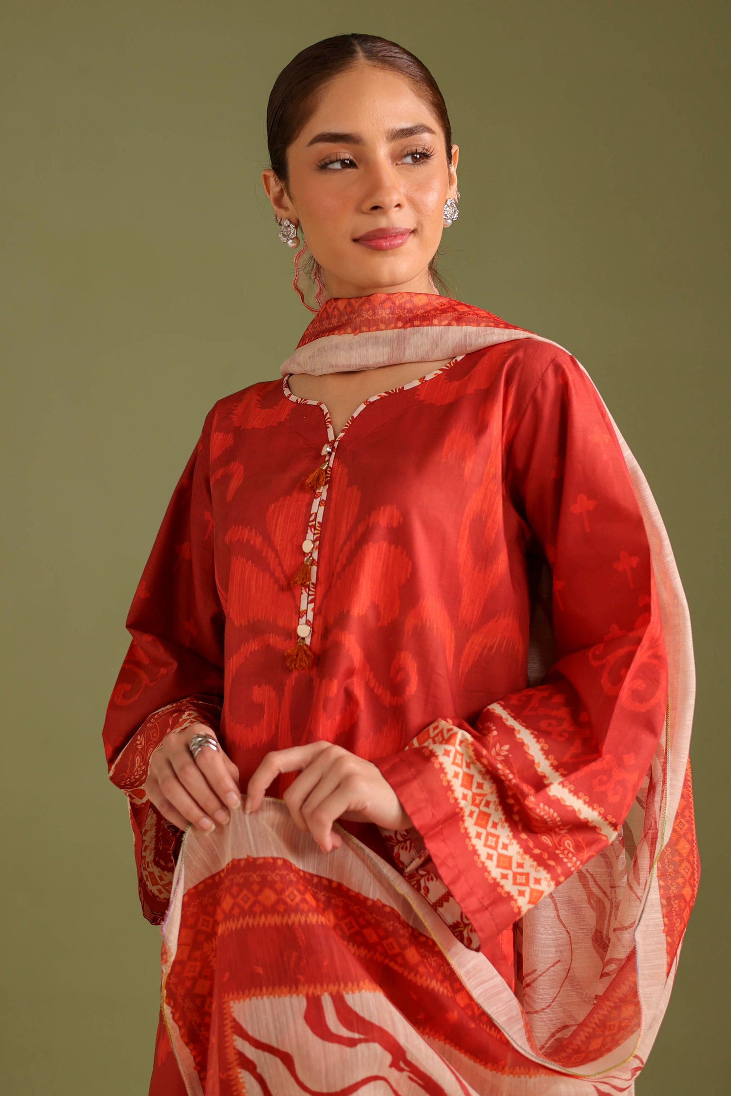 3PC Printed Lawn Suit - 42666
