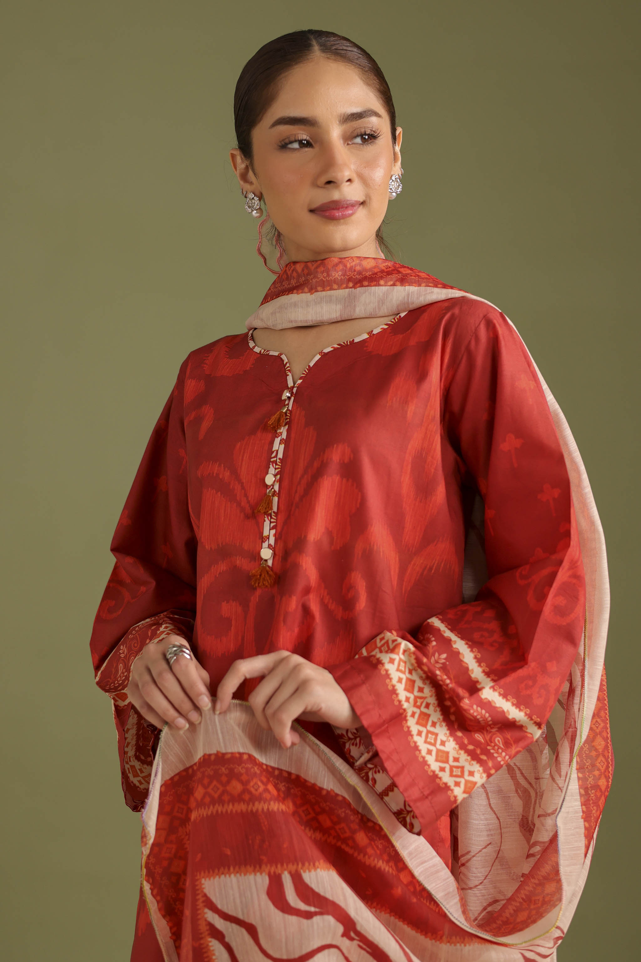 3PC Printed Lawn Suit - 42666