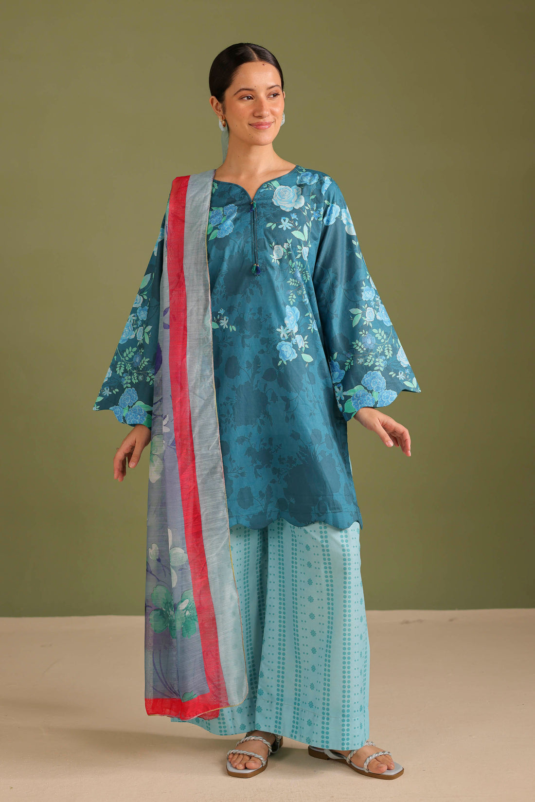 3PC Printed Lawn Suit - 42676