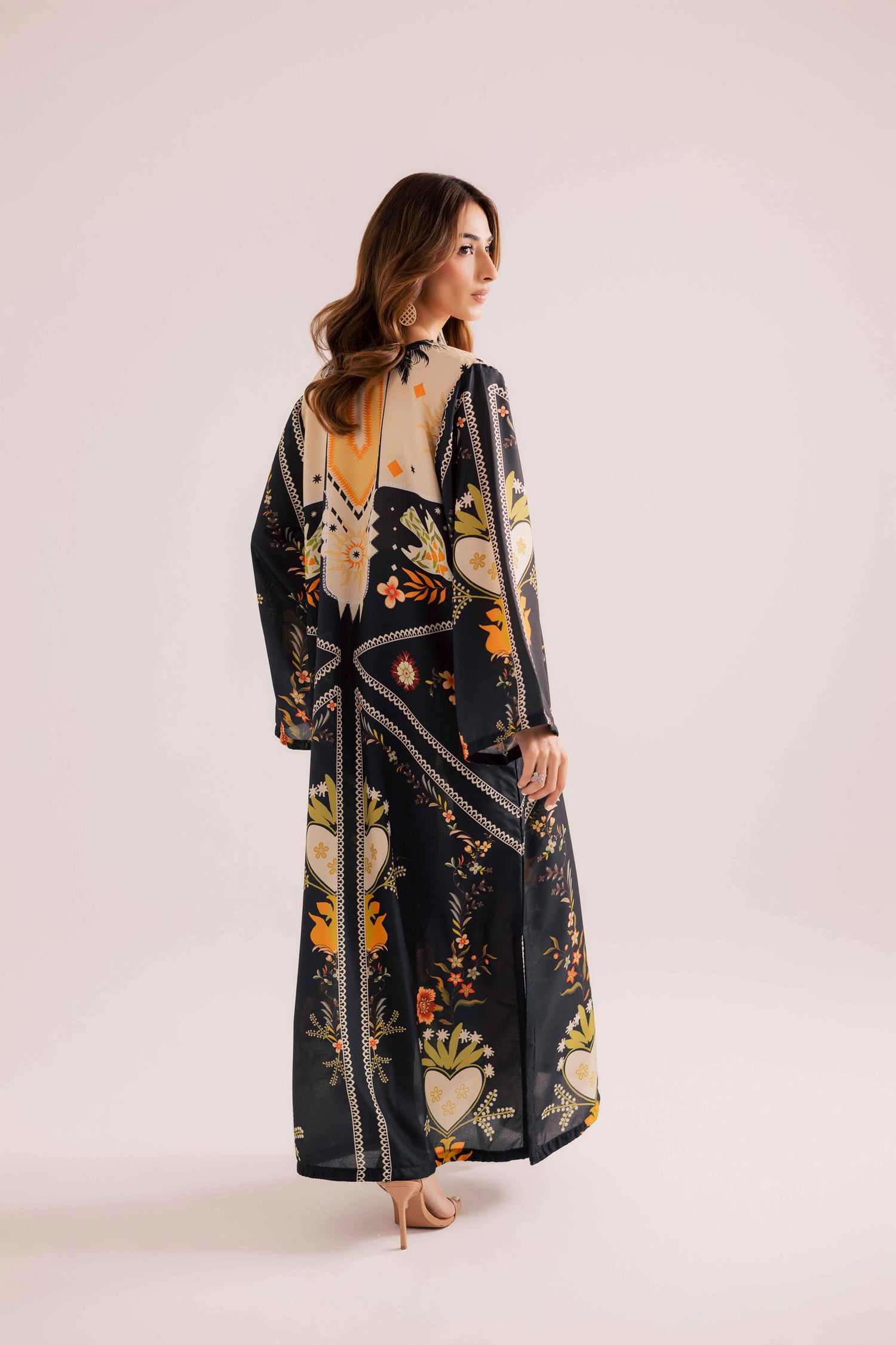 KF05 - Printed Kaftaan