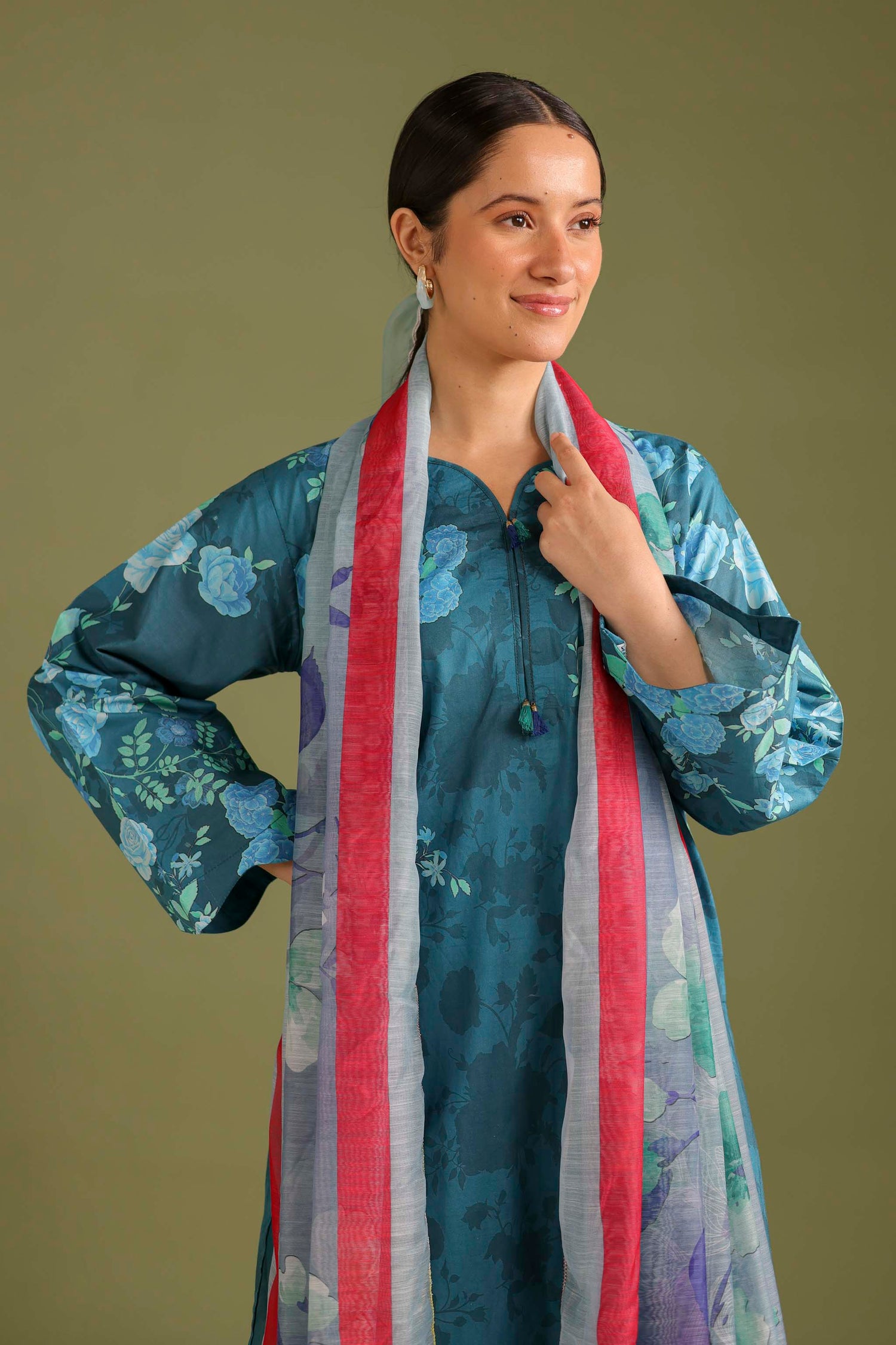 3PC Printed Lawn Suit - 42676