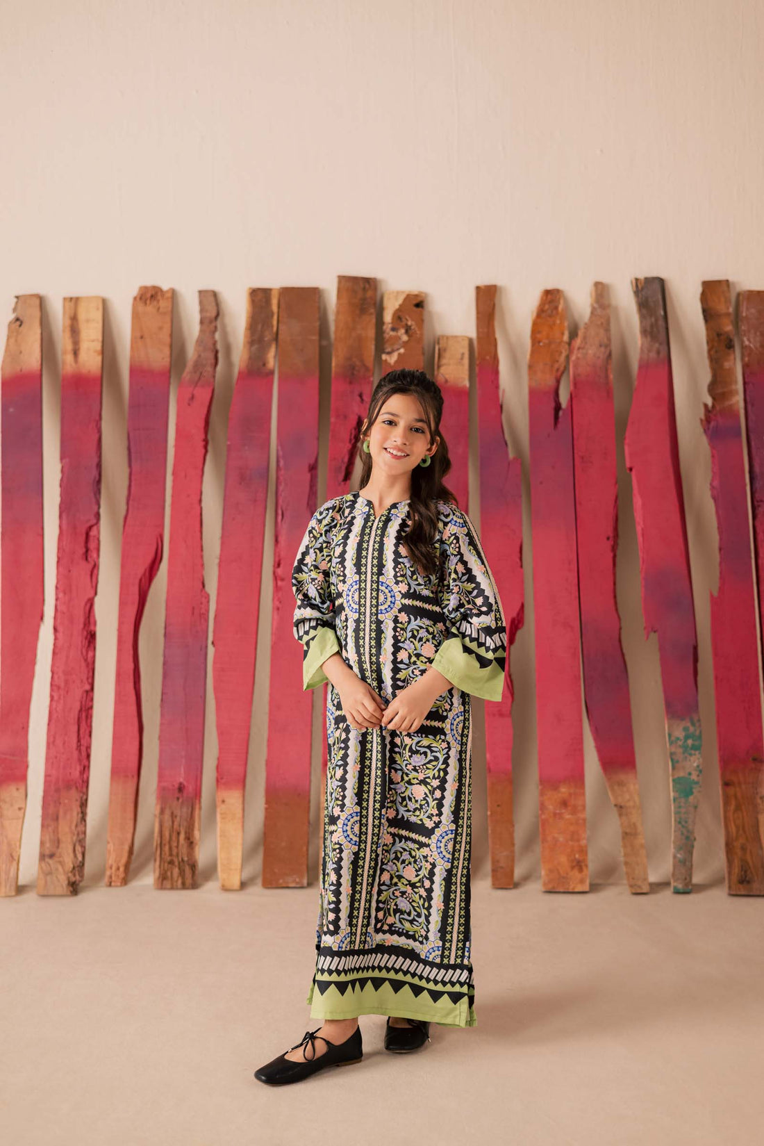 KF04-Kids Summer Kaftan