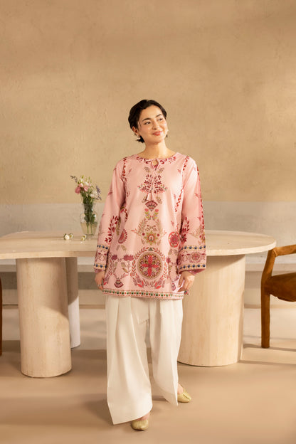 1PC Light Khaddar Kurti - HM04