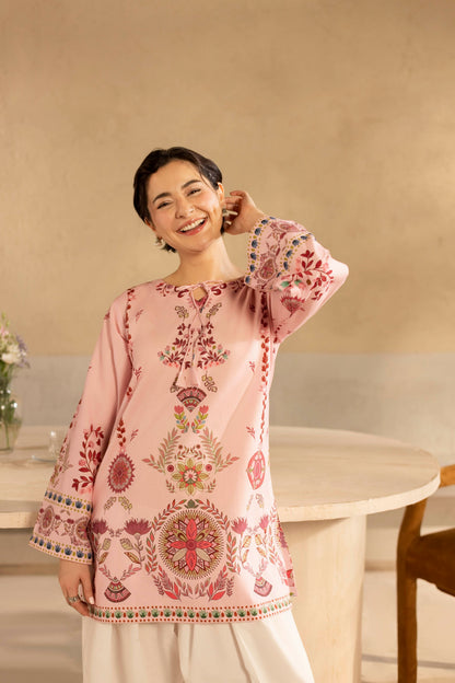 1PC Light Khaddar Kurti - HM04