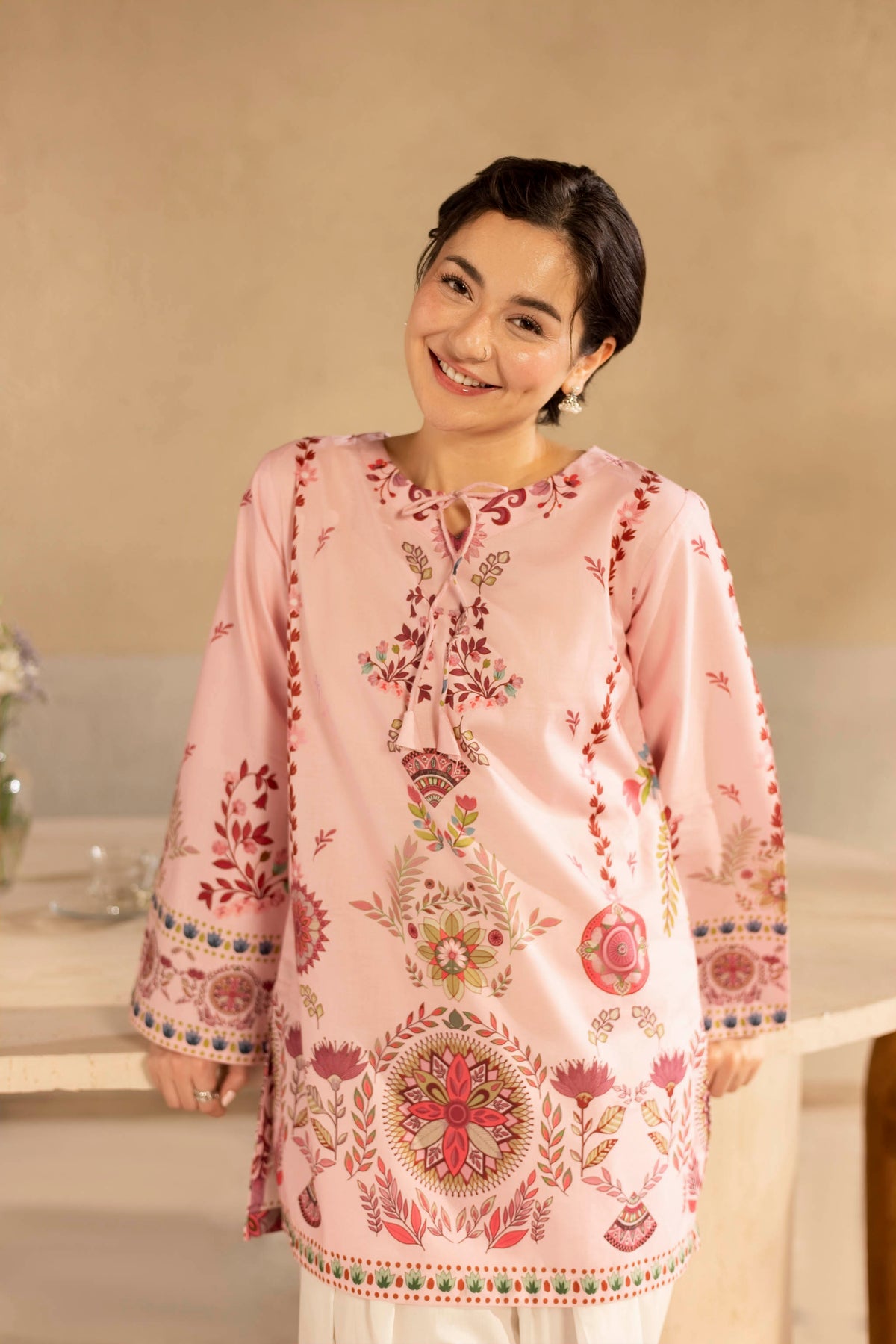 1PC Light Khaddar Kurti - HM04