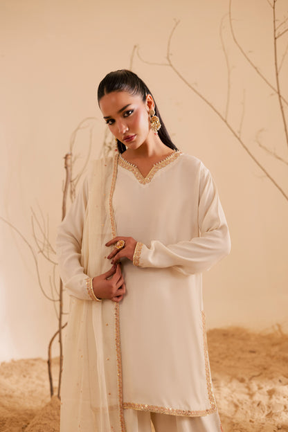 3PC Luxury Embroidered Dress- RSC03