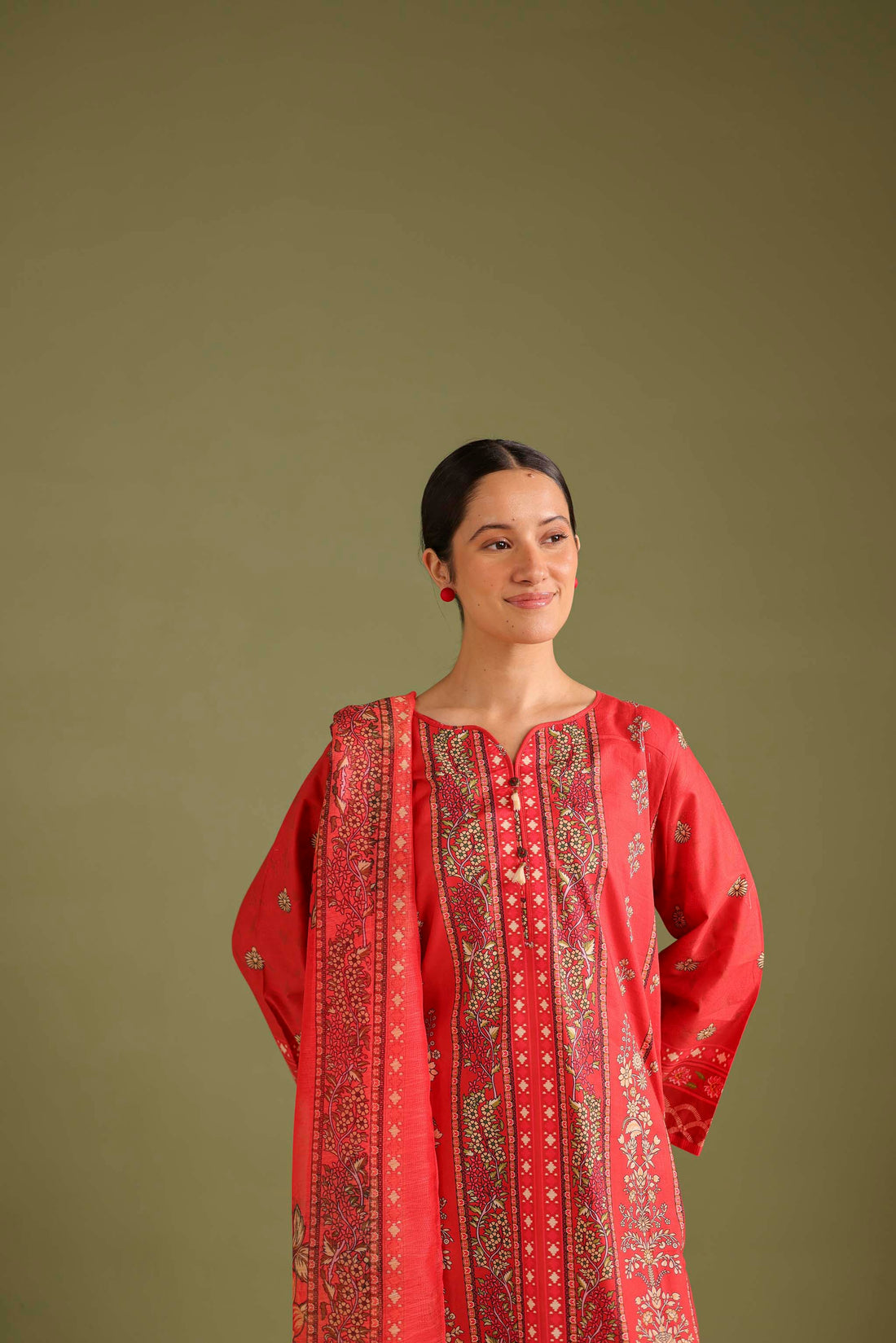 3PC Printed Lawn Suit - 42684