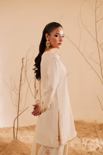 3PC Luxury Embroidered Dress- RSC03