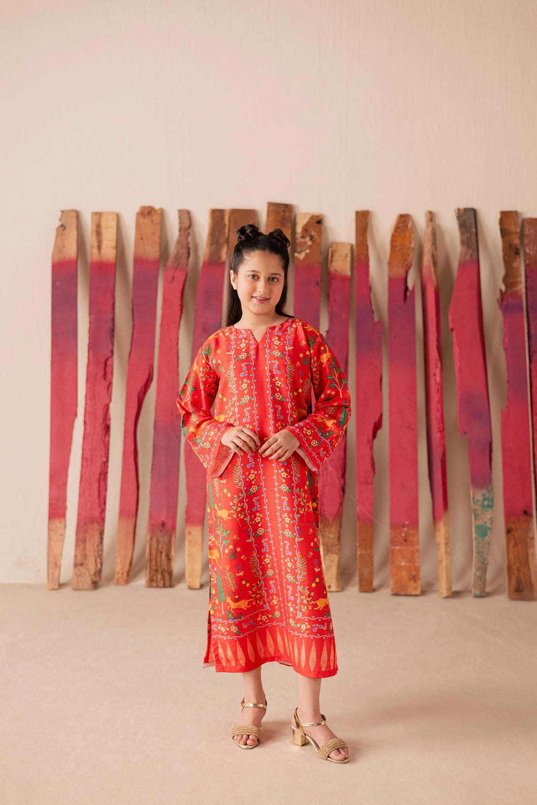 KF03-Kids Summer Kaftan