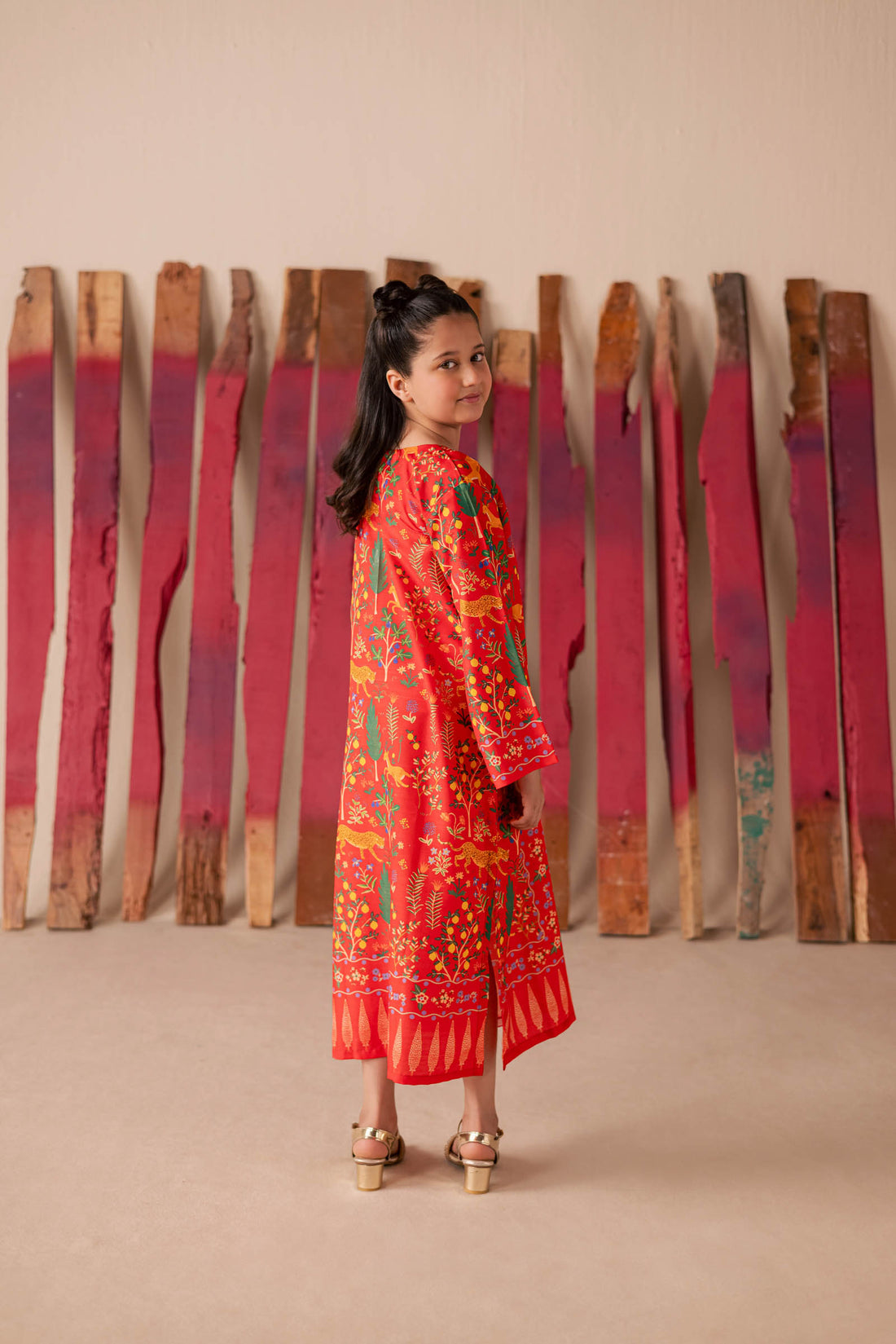 KF03-Kids Summer Kaftan