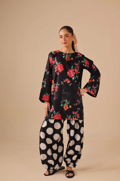 2PC Summer Lawn Dress - 44287