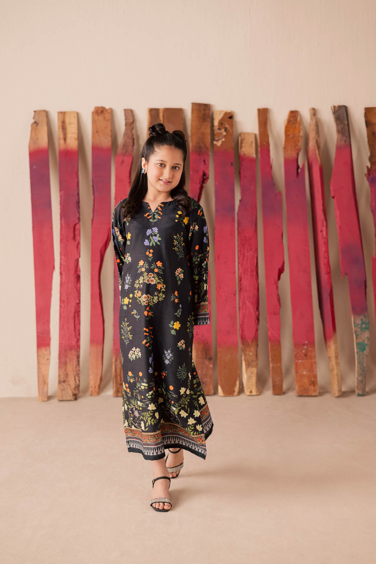 KF01-Kids Summer Kaftan