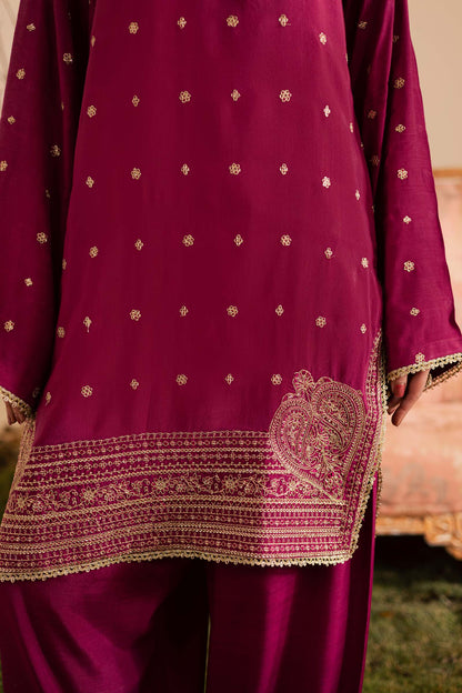 2PC Luxury Embroidered Dress- RSDP13