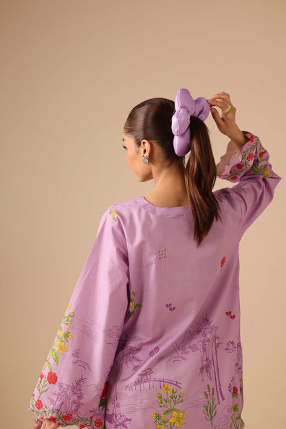 2PC Summer Lawn Dress - 44263