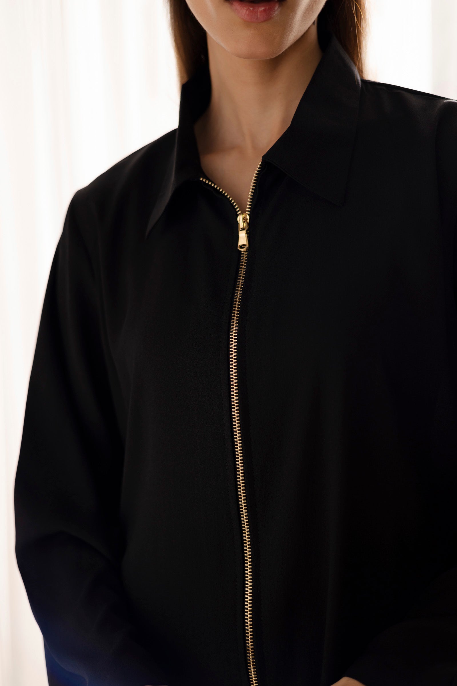 Solid 2PC Dress - SP-08 Black