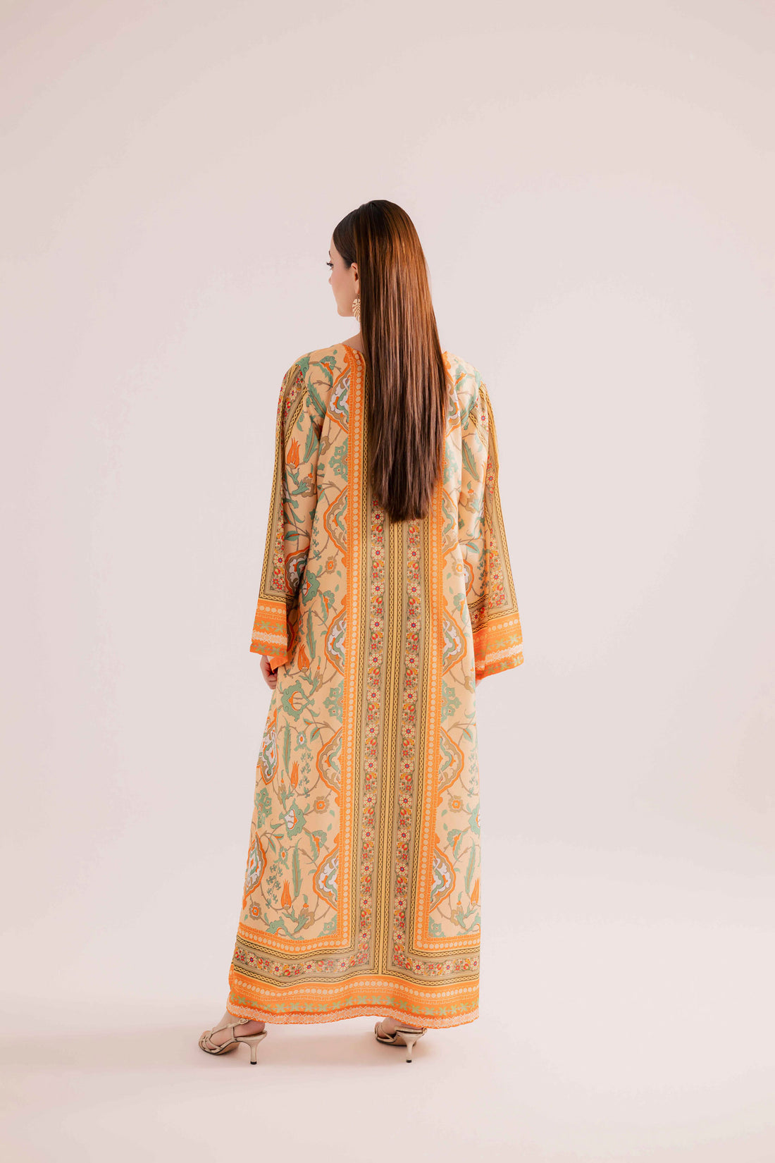 KF09 - Printed Kaftaan