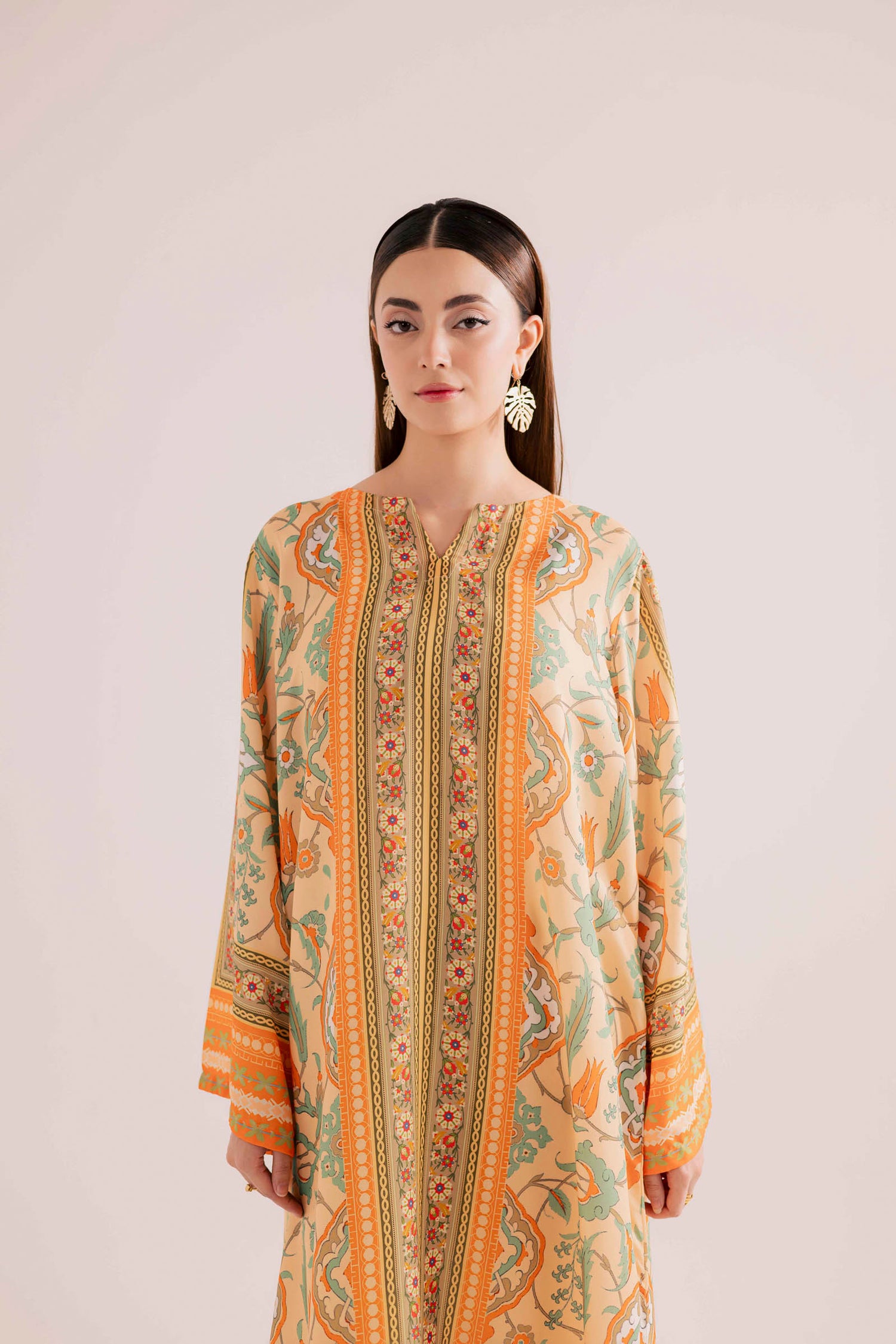 KF09 - Printed Kaftaan