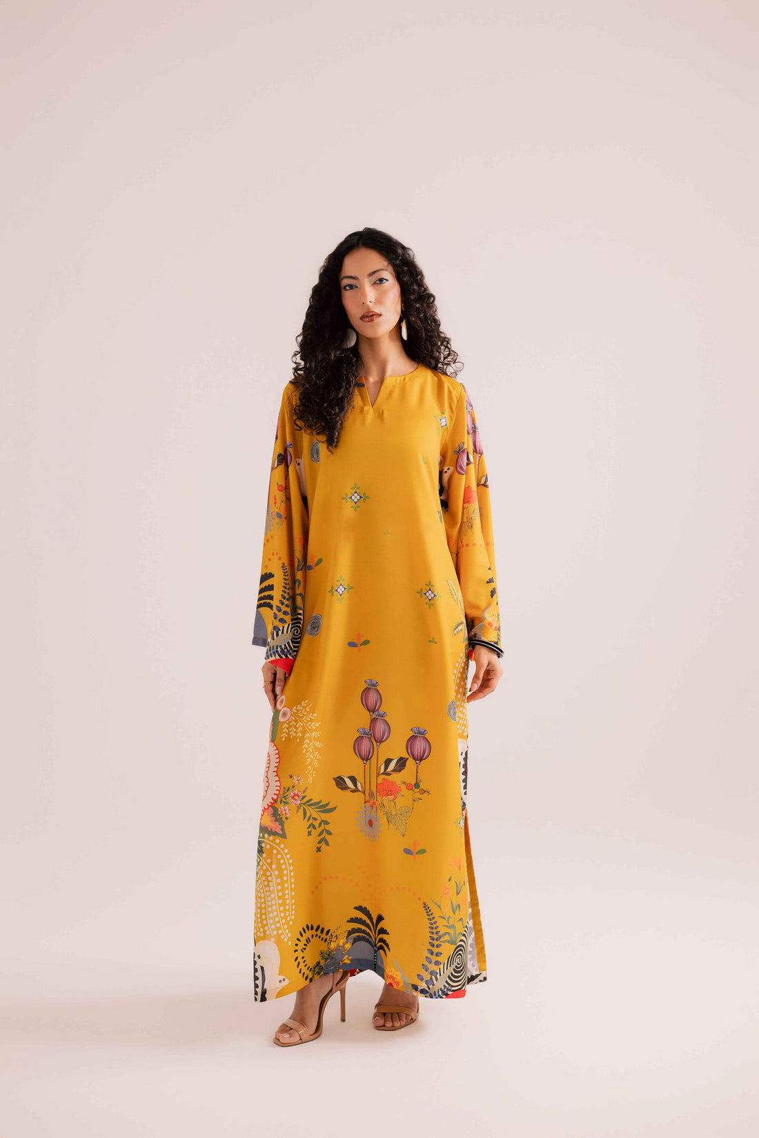 KF10 - Printed Kaftaan
