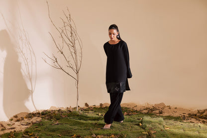 2PC Luxury Embroidered Dress- RSB19