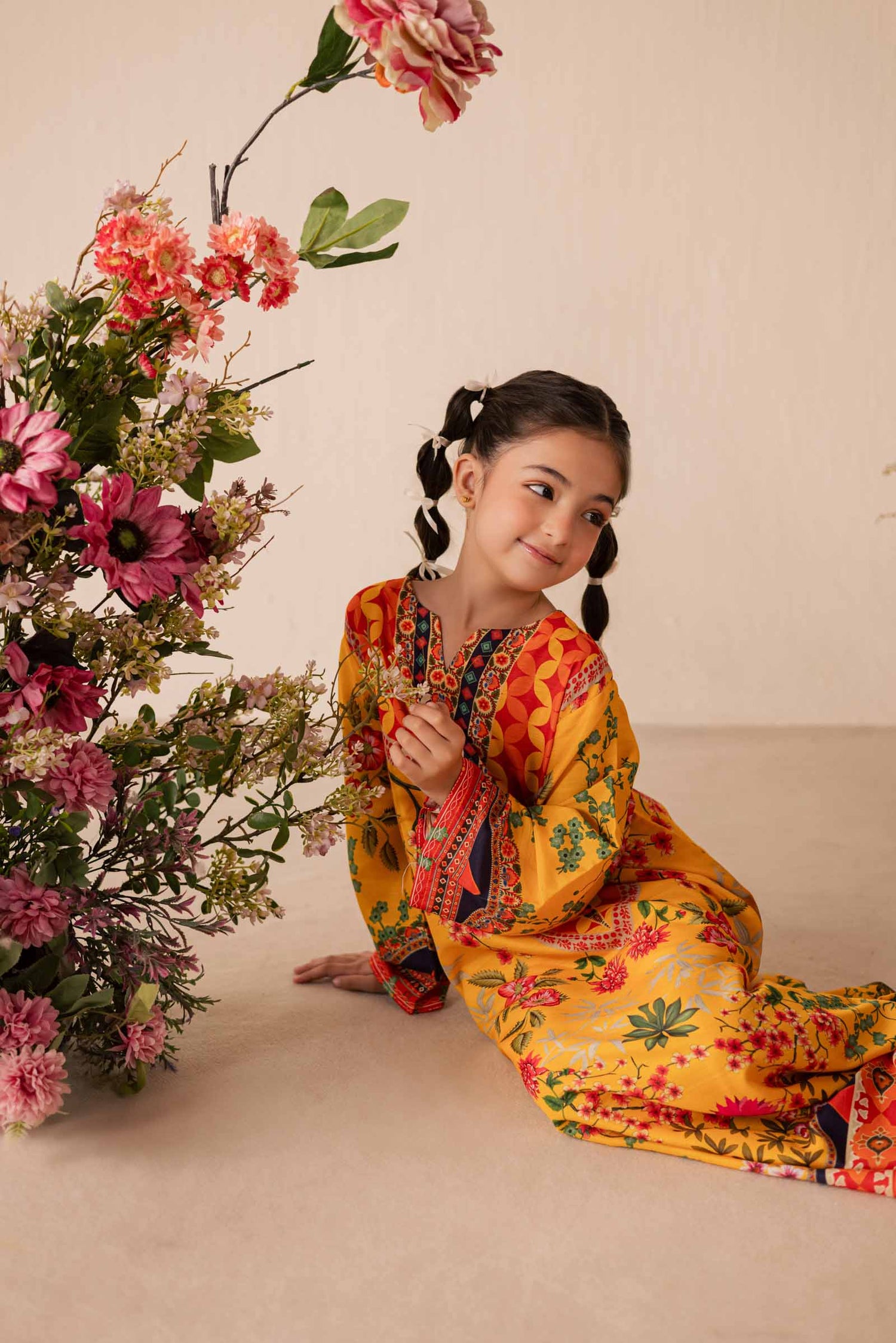 KF16-Kids Summer Kaftan