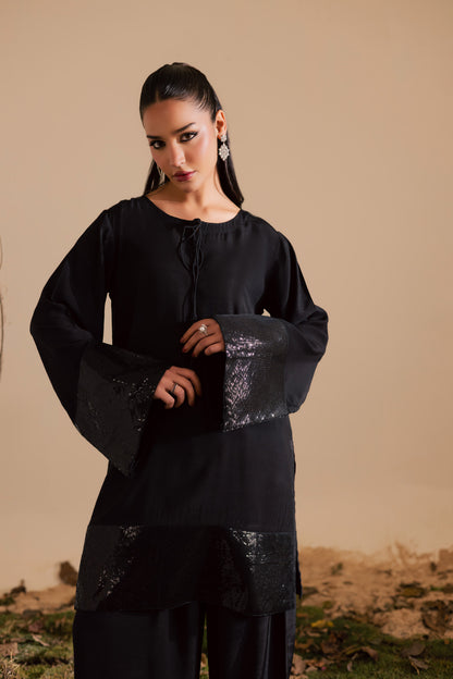 2PC Luxury Embroidered Dress- RSB19