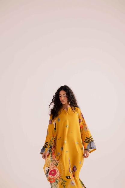 KF10 - Printed Kaftaan