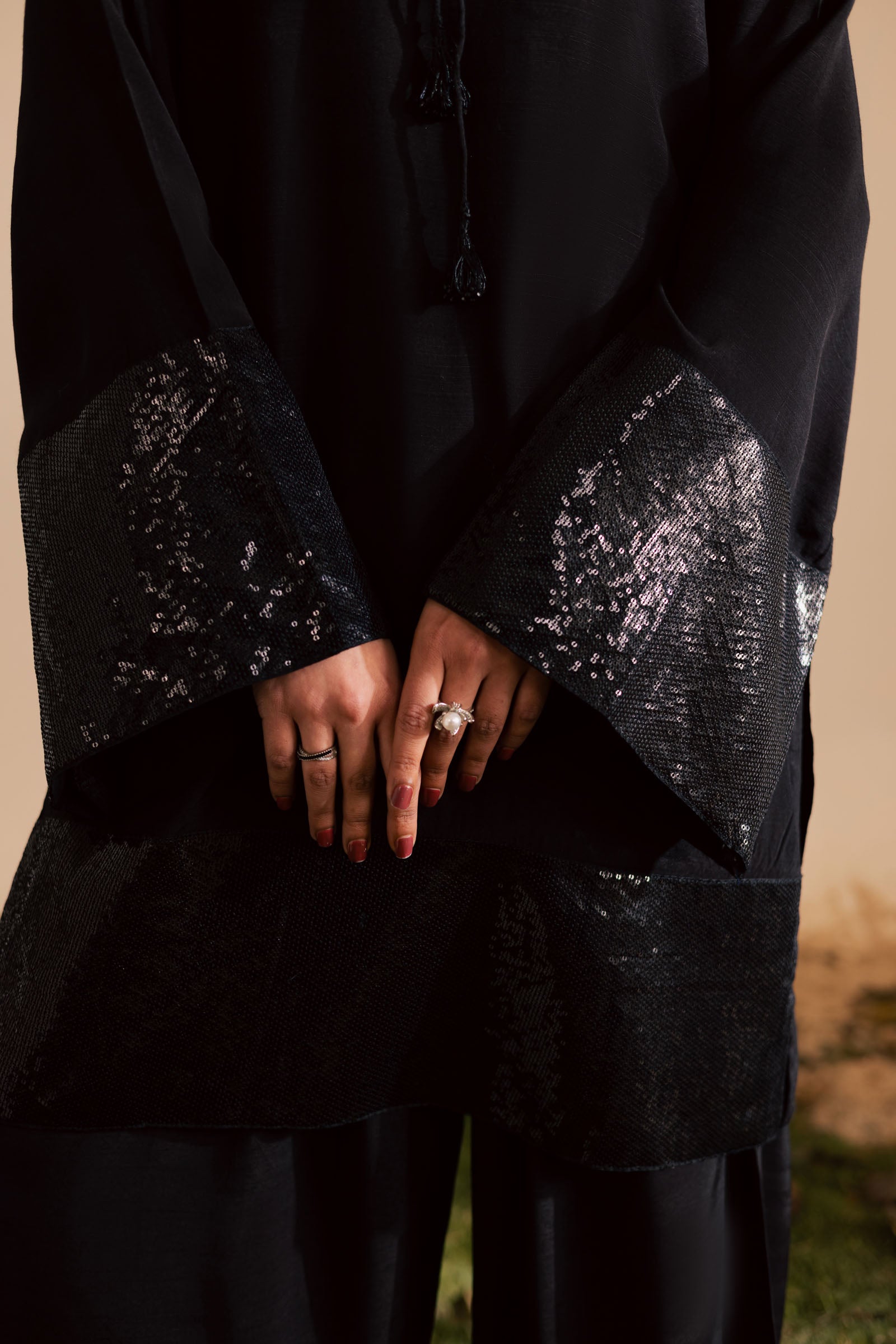 2PC Luxury Embroidered Dress- RSB19