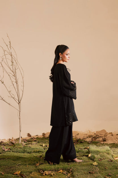 2PC Luxury Embroidered Dress- RSB19