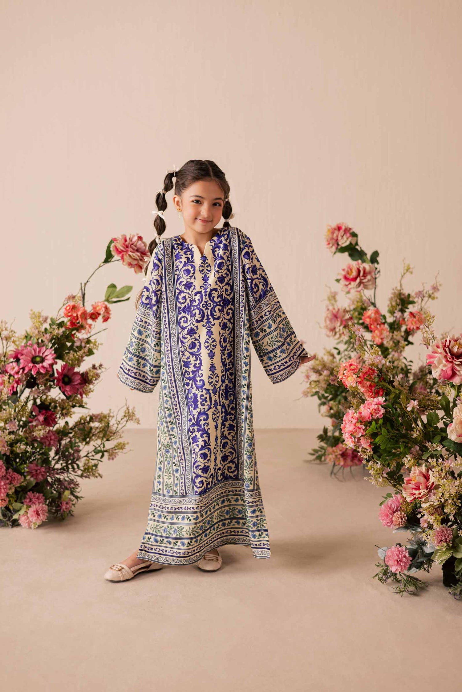 KF14-Kids Summer Kaftan