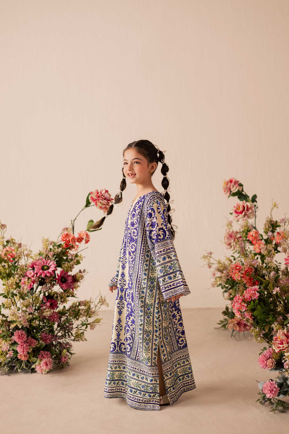 KF14-Kids Summer Kaftan