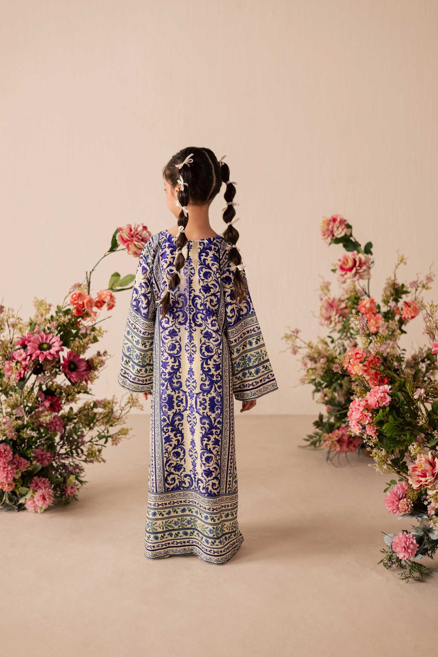 KF14-Kids Summer Kaftan