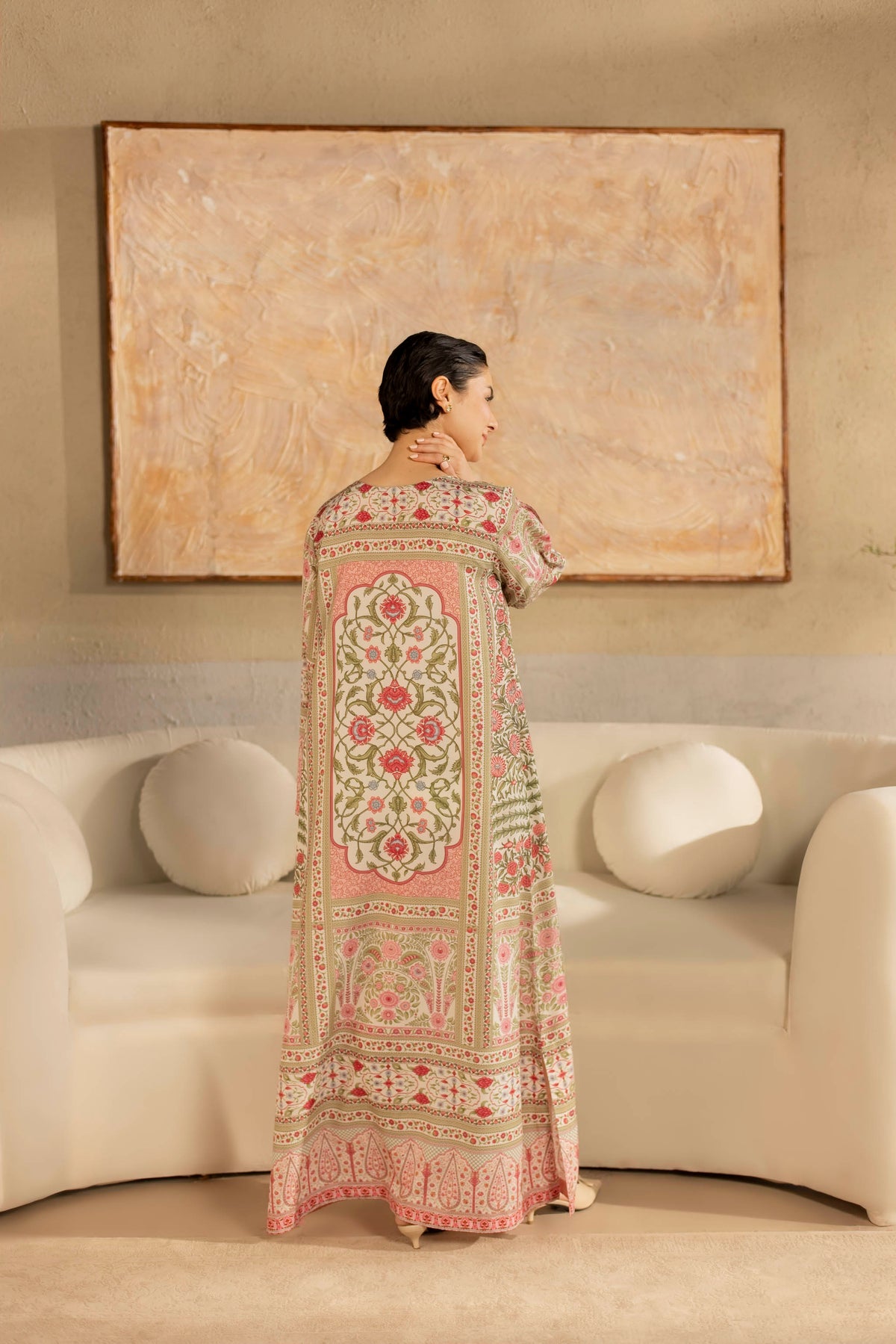 Grip Silk Kaftaan - HM07